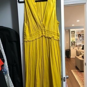 Yellow Maeve Midi Dress
